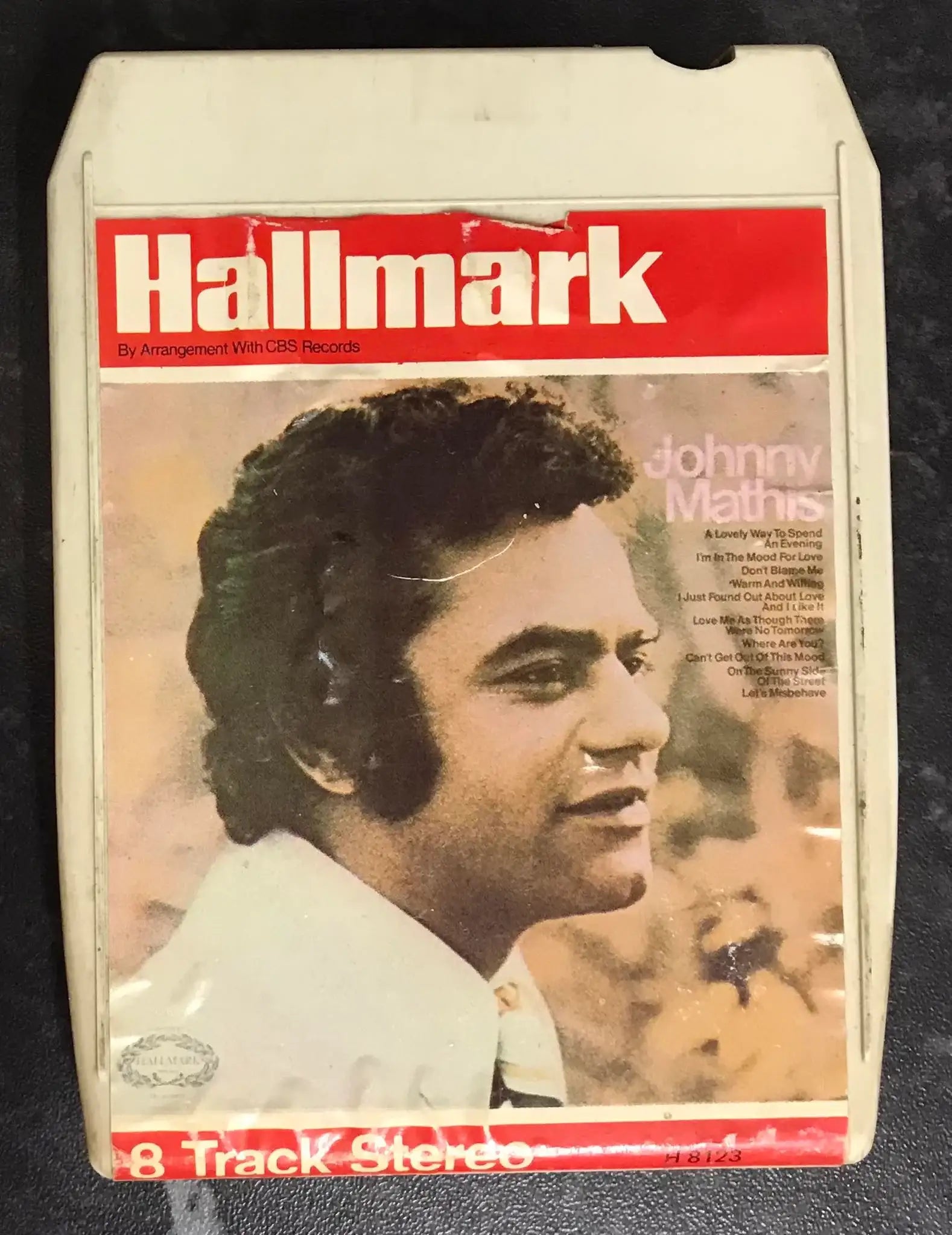 8 TRACK Stereo, Johnny Mathis Album, Vintage Cassette Magretro