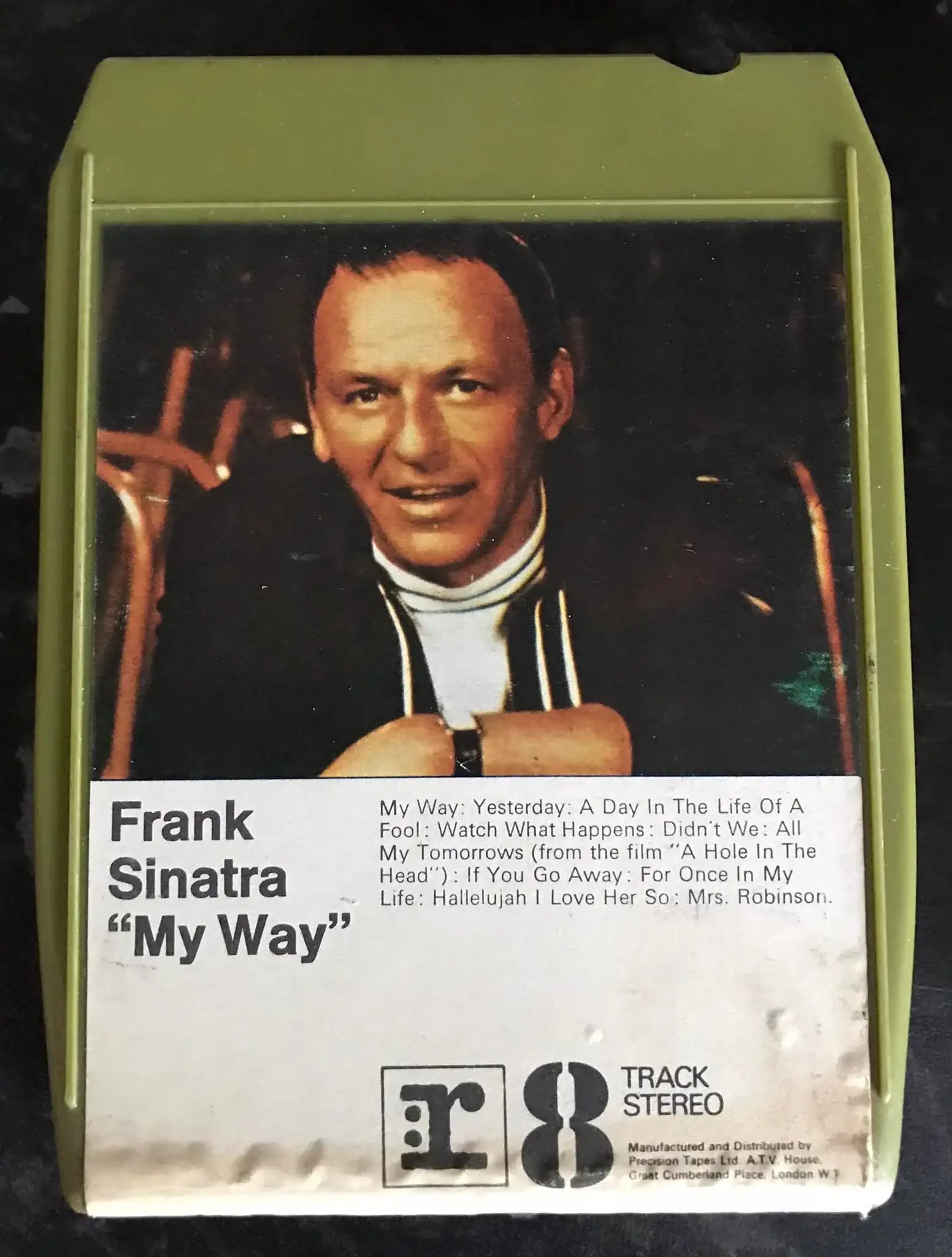 Frank Sinatra, My Way, 8 TRACK Vintage Cassette Magretro