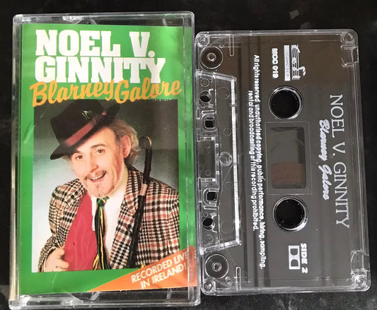 Noel V. Ginnity, Blarney Galore Album, Audiobook, MCC 019, Vintage Cassette Magretro
